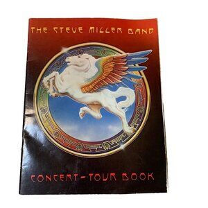 Steve Miller Band Concert Tour Book 1977 Tour Photobook Vintage